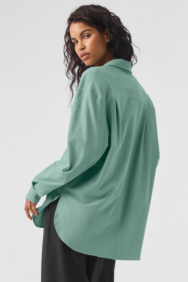 DREAMSCAPE BUTTON DOWN LONG SLEEVE