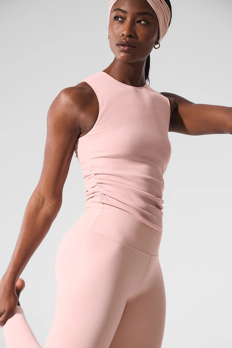 RIBBED EN POINTE TANK